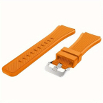 Stiilne Meeste 22mm Silikoon Rihm Huami Amazfit ja Samsung jaoks., Oranžinė