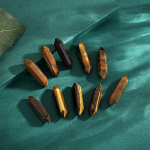 10tk Tervendavad Kristallid Kivid Komplekt 7 T&scaron;akra Loomulik Kvarts Amet&uuml;st Avantiurii Kassisilma Karneool Reiki Gemstone Punktid Energia Tasakaalustamine Meditatsiooniteraapia, Tigro akis