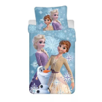 Voodipesukomplekt Disney Frozen, 100x135 cm, 40x60 cm, 2 osa