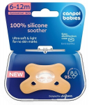 Canpol Silikoonist s&uuml;mmetriline lutipadi 6-12 kuud 24/002, Oranž