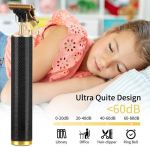 Electric Hair Clipper T9 Haircut Straight Trimmer Haircut Black Black