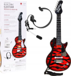 Laste elektrikitarr Rock Red