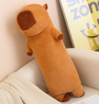 Happy People 2 in 1 Plush m&auml;nguasi - padi Capybara, 70 cm