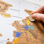 Scratch World Map &ndash; INGLISE KEEL