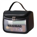 WASHBAG kokkuklapitav tualettkott must KS46CZ