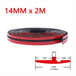 Auto Katuseluuk Tihendus Ribad Helikindel Teip 14/19mm, 14mmx2m
