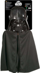 Star Wars karnevali kost&uuml;&uuml;m Star Wars Darth Vader must maskeeritud mask + mantel