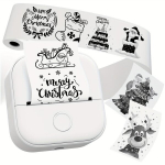 Phomemo T02 Mini Printer - Tasku Printer 50mm Kleepsupaberiga