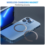 Telefonihoidja 5TK Magnetiline Metallplaat Traadita Laadija Auto Telefon Hoidja, Juoda 5vnt O forma