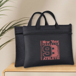 Retro Tekstiga Tr&uuml;kise Paks Kandev Dokumendikott Koosoleku Kontori Infokott &Auml;rikohver