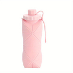Kokkupandav Veepudel 600ml - BPA-vaba, Kaasaskantav, Lekkevaba., Rožinis
