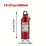 16.91oz 1tk Alumiiniumisulamist L&auml;mmastiku Veepudel, Jalgratta Tarvikud, Spordi V&auml;listingimustes M&auml;giratta Veepudel, 500 ml raudonos