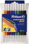 Viltpliiatsid Pelikan, 10 v&auml;rvi