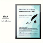 Magnetraamid, 3 tk, Juoda