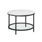 Diivanilaud, Vasagle LCT071B13, 65x46 cm, Valge