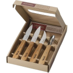 Opinel k&ouml;&ouml;ginuga Natural 4 essential knives Box Set
