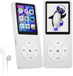Mp3 m&auml;ngija High Quality-M&auml;ngija, muusikapleier, 16 GB Micro SD-kaart, sisseehitatud k&otilde;lar/foto-/videom&auml;ngija/FM-raadio/videosalvesti/e-raamatu lugeja, kuni 64 GB