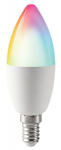 LED-pirn 6W C37 E14 3000k Wi-Fi RGB Tuya BESK