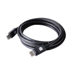 CLUB3D DisplayPort 1.4 HBR3 8K Kaabel 3m, Must, Meeste Pistikud, &Uuml;hildub 7680x4320px-ga