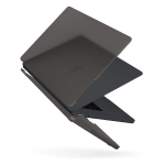 UNIQ etui Claro MacBook Air 15" (2023) przezroczysty szary|smoke matte grey