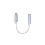 Setty 3,5 mm pistikust Lightning-liidesega heliaadapter &ndash; valge, Must