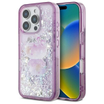 Hello Kitty HKHCP16LL50PPU iPhone 16 Pro 6.3" fioletowy|purple hardcase Liquid Glitter 50TH Anniversary Party