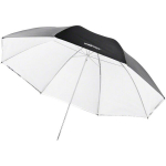 Walimex 2in1 Reflex & Translucent Umbrella valge 109cm