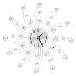 vidaXL seinakell, kvartsist k&auml;igumehhanism, modernne disain 50 cm