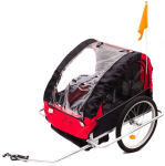 Jalgrattahaagis Vivo Voyager BT-004, must