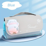 3D Kawaii Suur V&otilde;imsus Veekindel Pastapliiats Karp Kooli Tarvikud., Mėlynasis lokys