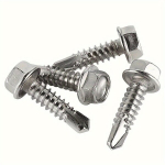 100tk #8 Isepuurivad Kruvid, Roostevaba Teras, #8 &times; 3/4"【4,2 &times; 19 mm】