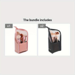 Veekindel Pesukott, Reisi Kaasaskantav Meigipintslite Hoidik, L&auml;bipaistev Kosmeetikakott.