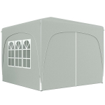 Outsunny varikatus, 3x3 m, hall