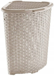 Nurgakorv RATTAN 52l-beež 402x402x580