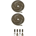 2 Pakki Terashelmest Palliga T&otilde;mbeahela Pikendus - T&auml;iuslik Lagi Ventilaatori Valgusti jaoks!