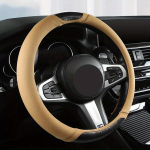 Luksuslik PU Nahk Roolikate Mugav Hingav Universaalne Sobivus. , Misty Coffee Black-Round (F33 Suede Microfiber Leather) Xuanhuang