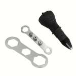 1tk Elektriline Needimismutrip&uuml;ss Juhtmeta Needipuur Adapter 2.4mm-4.8mm. , Juoda