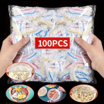 &Uuml;hekordsed plastikkatted elastne m&auml;his toidukausi hermeetiline s&auml;ilitamine. , 500 vnt