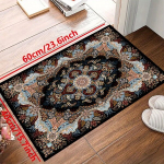 Boho stiilis vaip, pestav libisemisvastane musterkaitsekangas., 99,06*149,86 cm