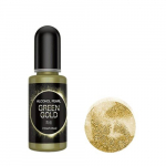 Tee-ise Ehte Tegemine: 10ml Metallik P&auml;rlmutter Pigment Alkoholi Vedelik V&auml;rvaineks Kunstitint., Žalia Auksinė