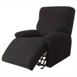 4tk Elastne Diivanikate, Jacquard Tugitoolikate M&ouml;&ouml;blikaitse, 05# Juoda