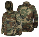 Meeste talvejope Mil-Tec US FIELDJACKET M65, Woodland