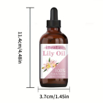 60ml Liilia Eeterlik &Otilde;li, Lilleline Niisutav Aroom, &Otilde;rn Tundlikule Nahale.