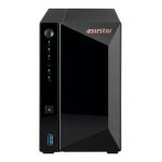NAS-server - ASUSTOR - AS3302T v2 Drivestor 2 Pro Gen2 - Quad-Core 1.7GHz - 2GB DDR4 - 2.5GbE - 2 pesa