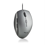 Ergonomiline Hiir - NGS - KOLETU HALL - Vaiksed Nupud - DPI 800/1200/1600 - Juhtmega