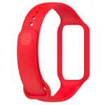 "BestAccessories", silikoonrihm X-le. Mi Band 8 Active / Redmi Smart Band 2, punane