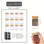 maitseainete purgid, 12 tk, 7 uncijos\207 ml