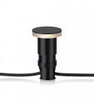 Garden24 terassi valgusti 3W 60mm must IP44