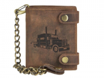 Meeste nahkrahakott GreenBurry Vintage, pruun 1796A -Truck-25