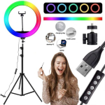 LED r&otilde;ngaslamp BERIMAX 7FD-9MJKI 45 W, RGB, 26 cm, 17 režiimi